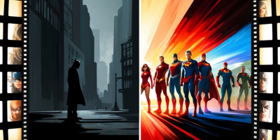 Contrasting Creative Visions Behind Superhero Cinematic Universes