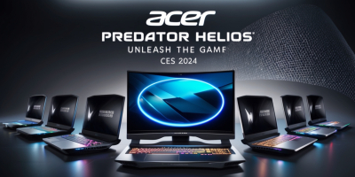 Acer's Predator Helios AI Gaming Laptops and Next-Gen Monitor Unveiled at CES 2024