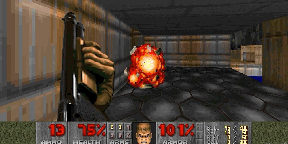 Old Doom gameplay