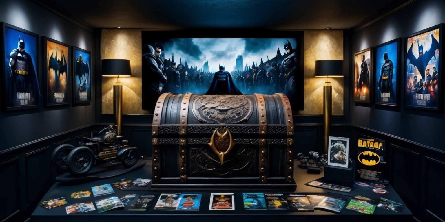 The Dark Knight's Treasure Trove: Unleashing Exclusive Collectibles and Cinematic Masterpieces