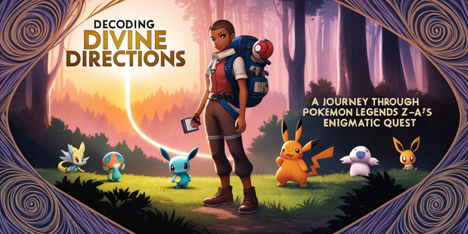 Decoding Divine Directions: A Journey Through Pokémon Legends Z-A’s Enigmatic Quest