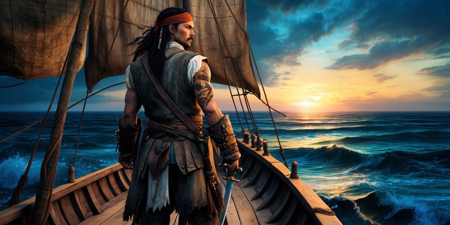 Cursed Horizons: A Pirate Warrior’s Odyssey in Ming Twilight